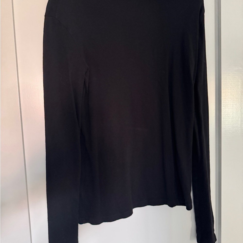 Classic Black Long Sleeve Top